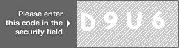 captcha code for visual authentication  letter D number 9 letter U number 6