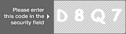 captcha code for visual authentication  letter D number 8 letter Q number 7