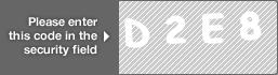 captcha code for visual authentication  letter D number 2 letter E number 8